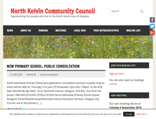 Tablet Screenshot of northkelvincc.org.uk